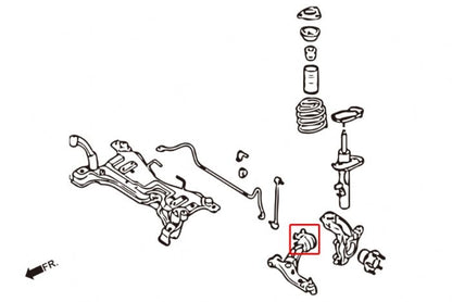 Hardrace Front Lower Arm Bush - Ford Focus Mk3