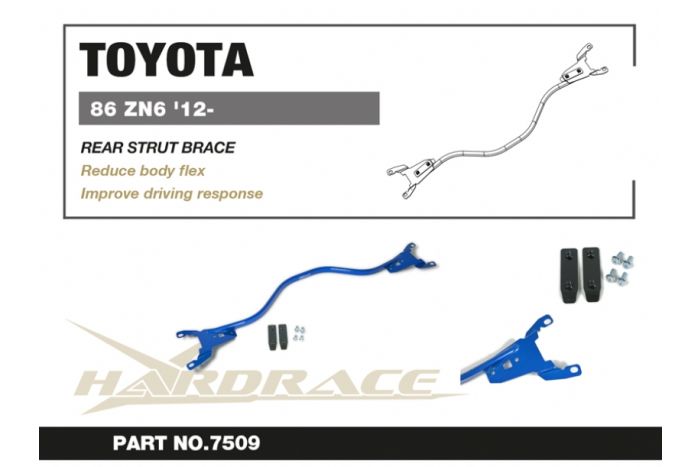 Renfort de jambe de force arrière Hardrace - Toyota GR86 et GT86