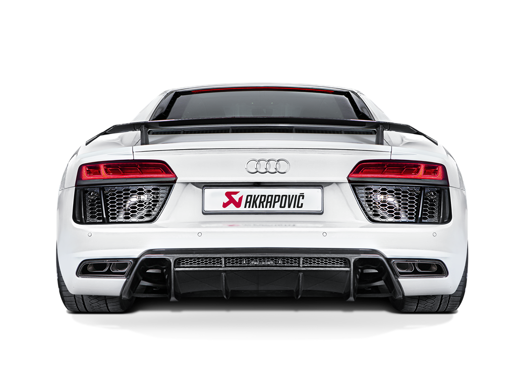 Akrapovic Slip-On Titanium Exhaust - Audi R8 V10 Gen 2