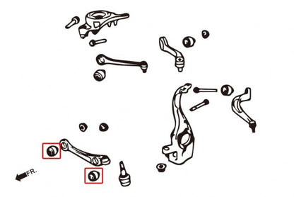 Hardrace Front Lower Arm Bush - Audi RS4/RS5 & Audi S5 B8