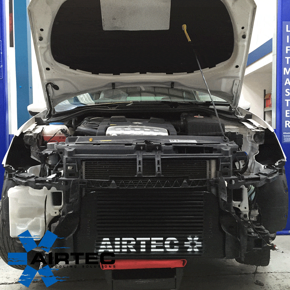 Actualización del intercooler AIRTEC para VW Polo, Seat Ibiza/Bocanegra y Skoda Fabia 1.4 TSI