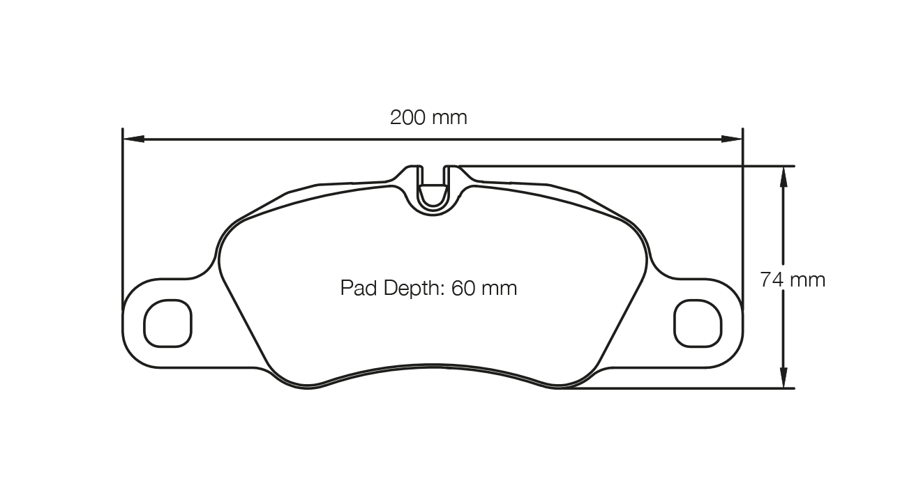 Pagid Racing RSL29 Front Brake Pads - Porsche Boxster/Cayman S/GTS 981