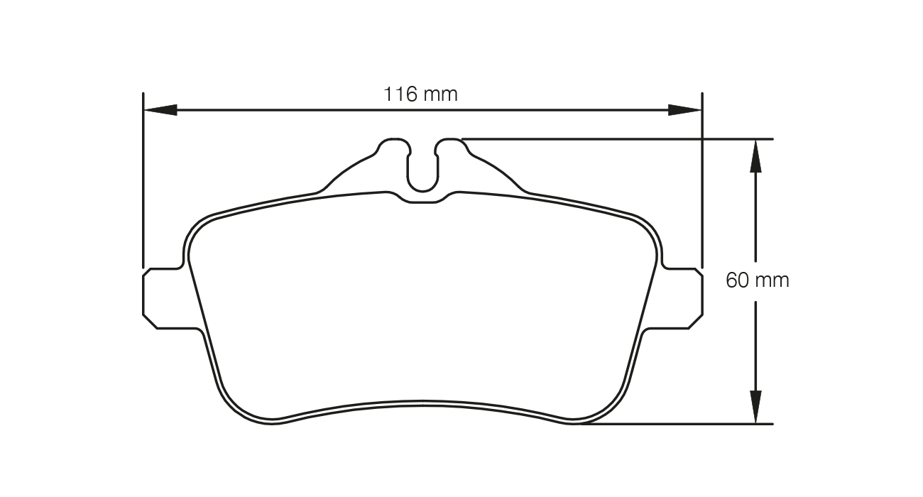 Pagid Racing RSL29 Rear Brake Pads - Mercedes A45 W176 and CLA45 C117