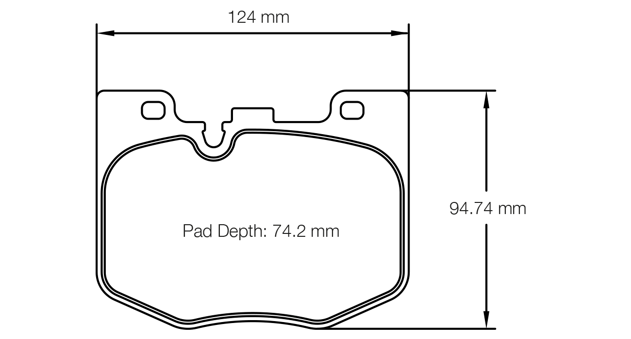 Pagid Racing RSL29 Front Brake Pads - Toyota GR Supra