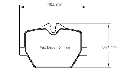 Pagid Racing RSL29 Rear Brake Pads - Toyota GR Supra