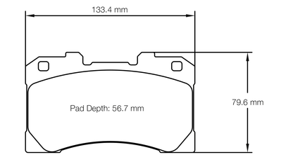 Pagid Racing RSL29 Front Brake Pads - Toyota GR Yaris