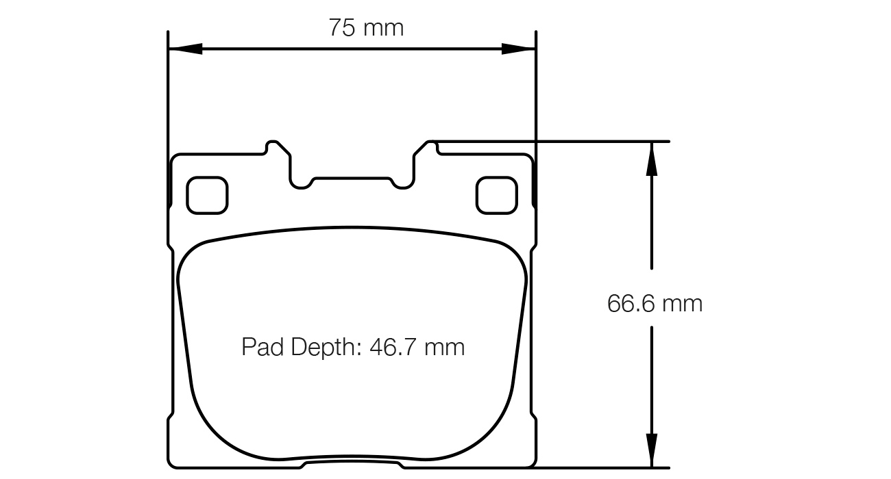 Pagid Racing RSL29 Rear Brake Pads - Toyota GR Yaris