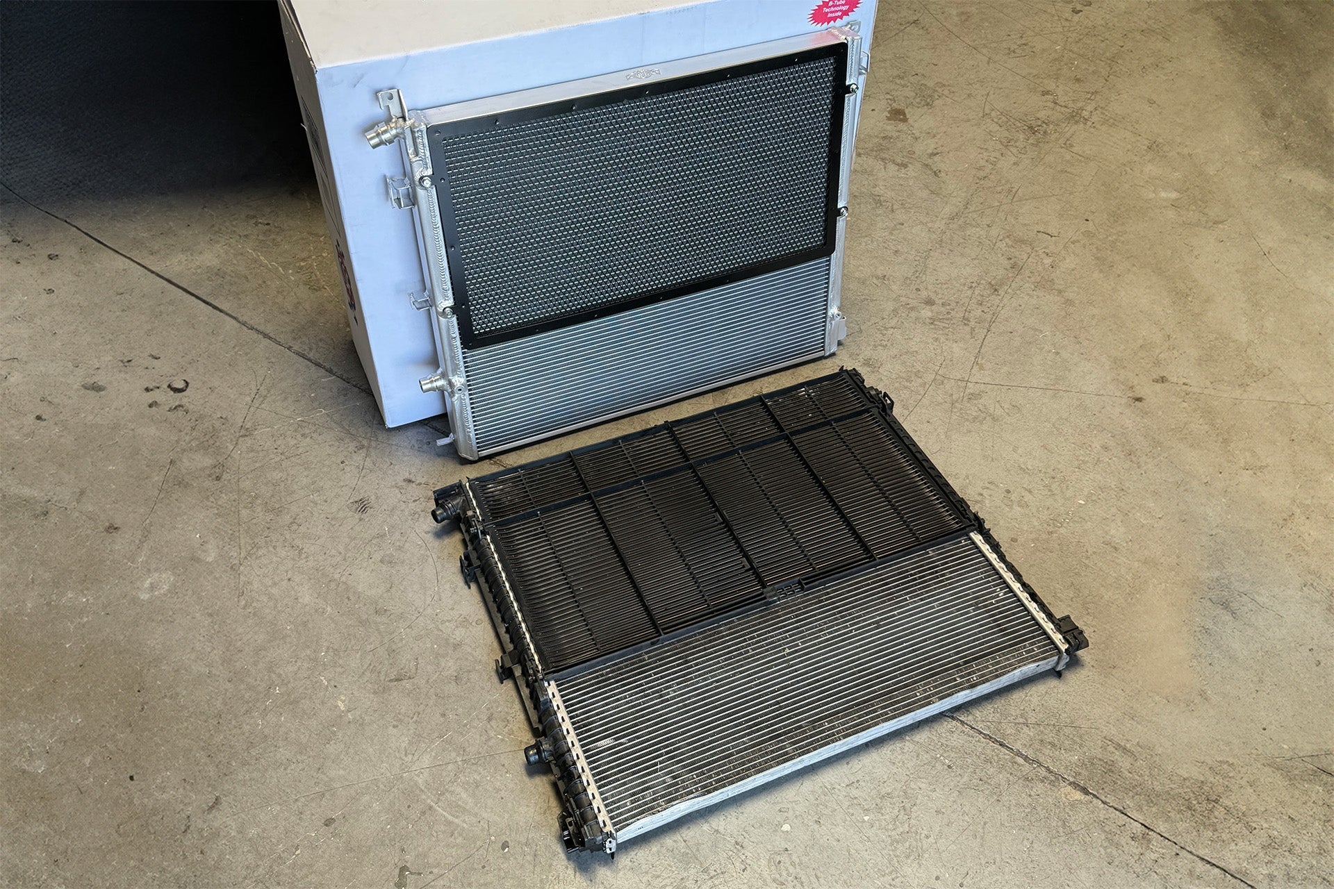 Módulo de intercambiador de calor y enfriador de transmisión CSF para BMW X3M/X4M F97/F98