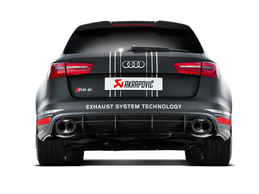 Akrapovic Titanium Exhaust - Audi RS6 C7