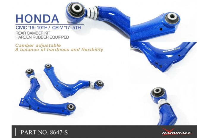 Hardrace Rear Camber Arm (Adjustable) - Honda Civic FK8 Type R