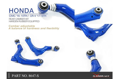 Hardrace Rear Camber Arm (Adjustable) - Honda Civic FK8 Type R