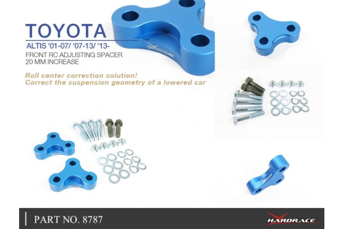 Hardrace Front Geometry Correction Spacer - Toyota GR Yaris