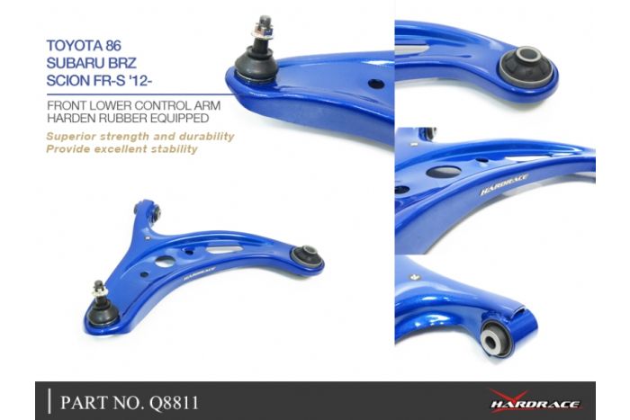 Brazo de control inferior delantero Hardrace - Toyota GR86 y GT86