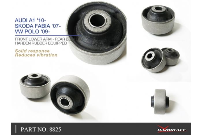 Silentbloc de bras inférieur avant (arrière) Hardrace – VW Polo GTI Mk5 (6R/6C) 