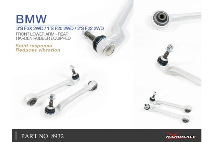 Hardrace Front Lower Arm Rear - BMW F Series RWD Only