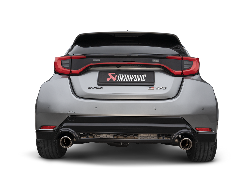 Akrapovic Slip-On Titanium Race Exhaust - Toyota GR Yaris Gen 2
