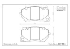 Endless MX72+ Audi RS6/RS7 C8 Front Performance Brake Pads EIP334