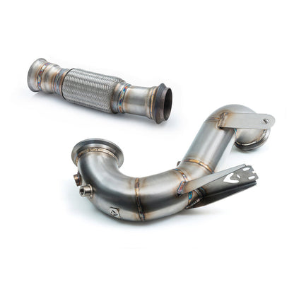 Cobra Sport Mercedes-AMG A 45 S Front Downpipe Sports Cat / De-Cat Performance Exhaust