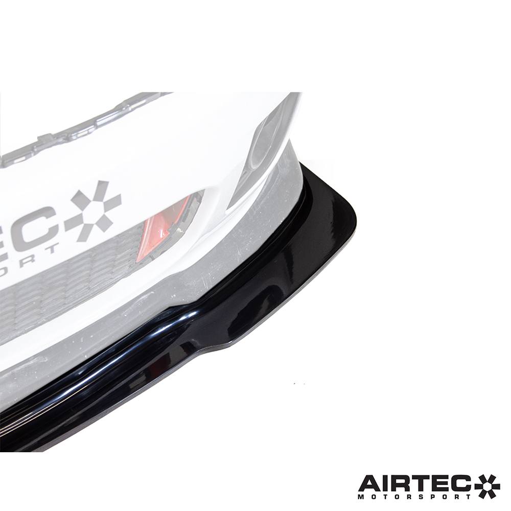 Divisor delantero AIRTEC Motorsport para Mini R56 Cooper S (parachoques JCW anterior al lifting facial/anterior al LCI) 