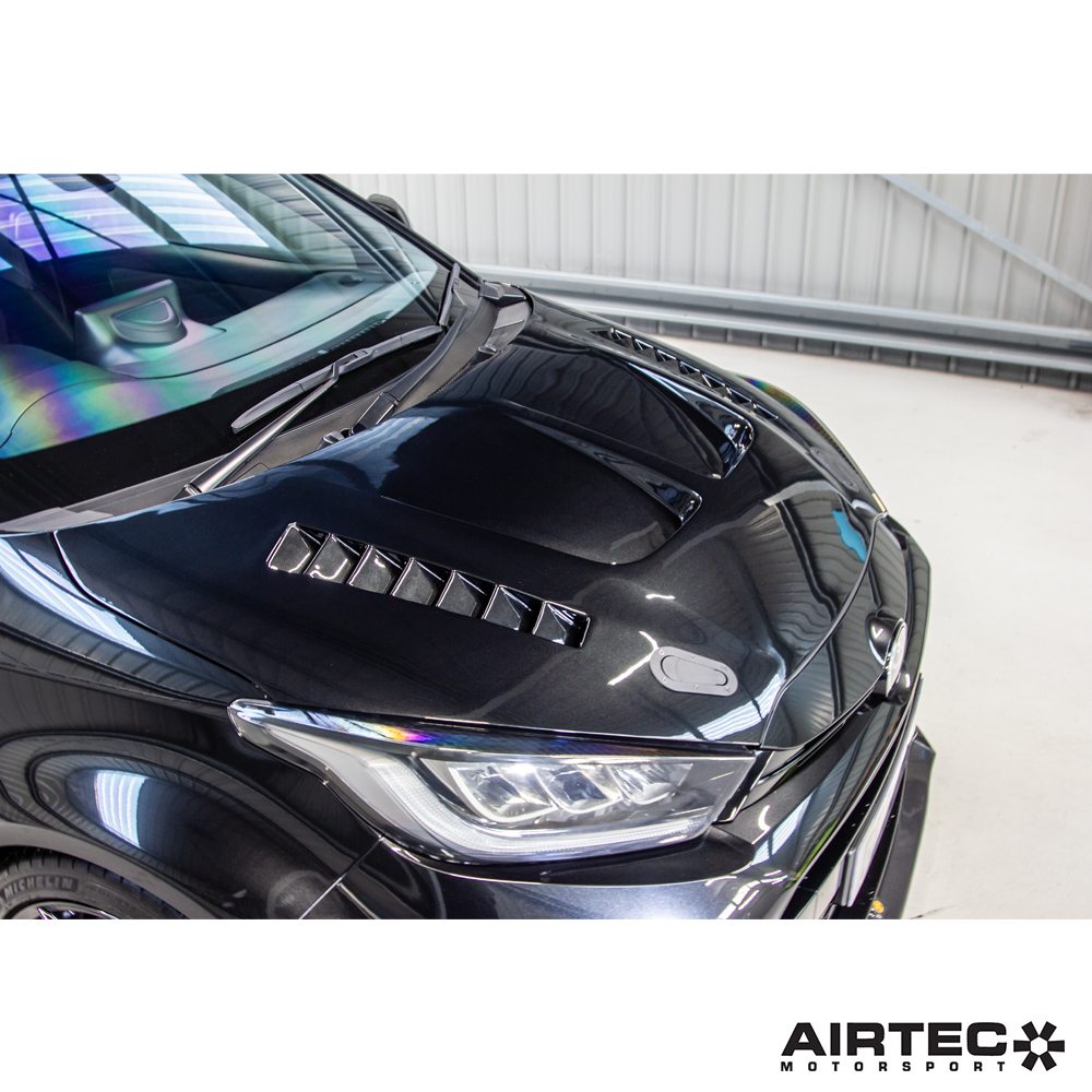 AIRTEC Motorsport Vented Fibreglass Bonnet for Toyota Yaris GR