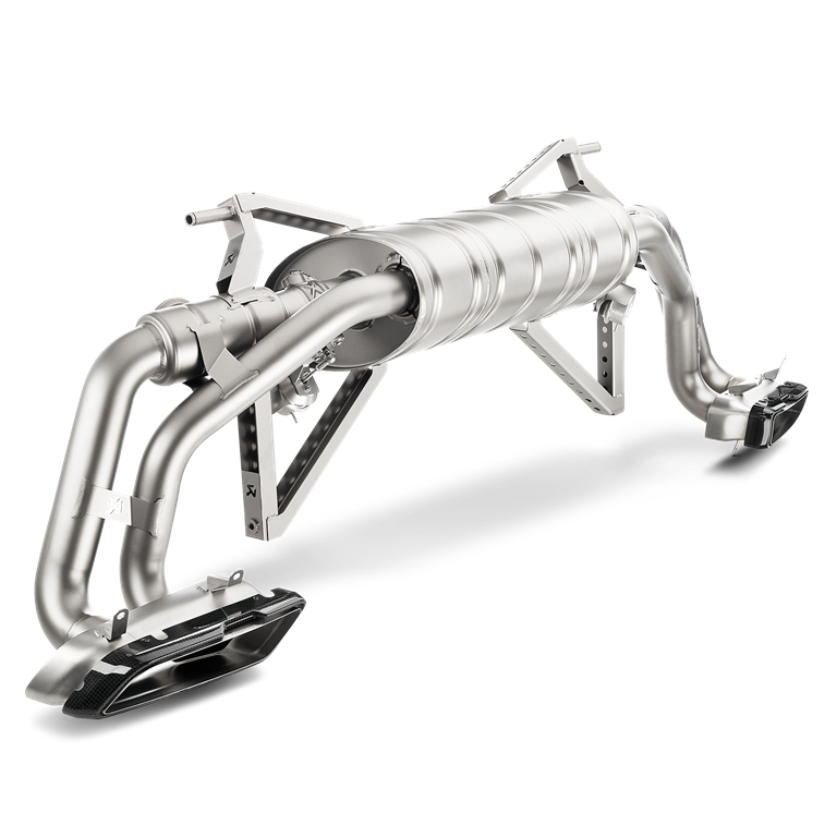 Akrapovic Slip-On Titanium Exhaust - Audi R8 V10 Gen 2