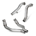 Akrapovic Downpipe and Link Pipe Set - Audi RS6/RS7 C7