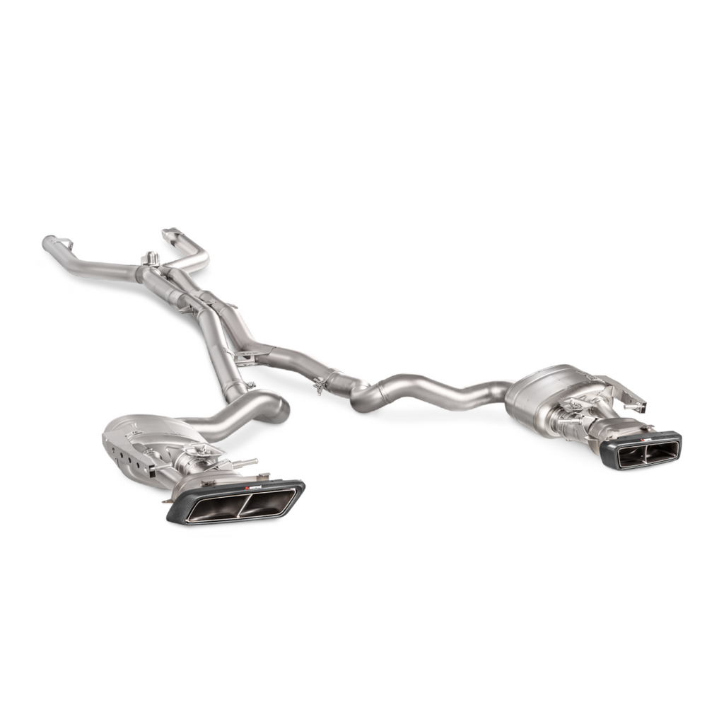 Akrapovic Cat-Back Titanium Exhaust - Mercedes C63 Coupe C205