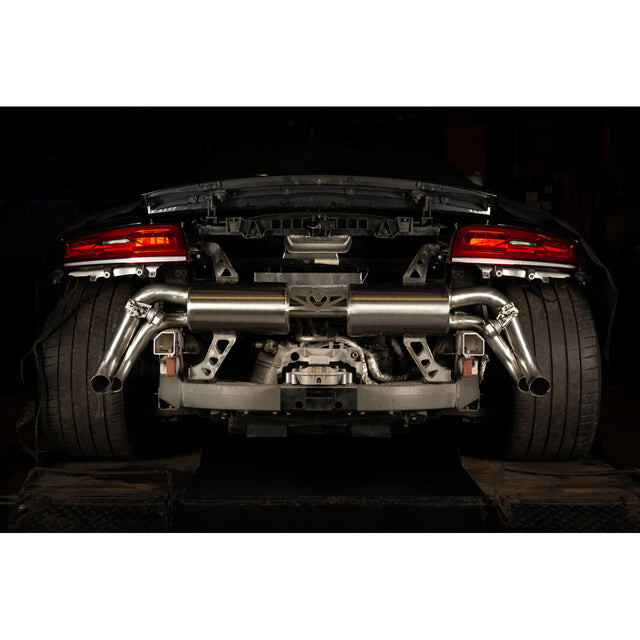 Cobra Sport Audi R8 Gen 1 V10 (Facelift) Valved Cat-Back Exhaust System