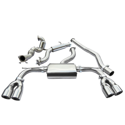 Cobra Sport Audi S3 (8V) Saloon (Non-Valved) (13-18) Turbo Back Performance Exhaust