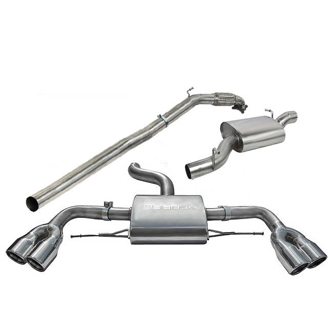 Cobra Sport Audi TTS (Mk2) Quattro Turbo Back Performance Exhaust