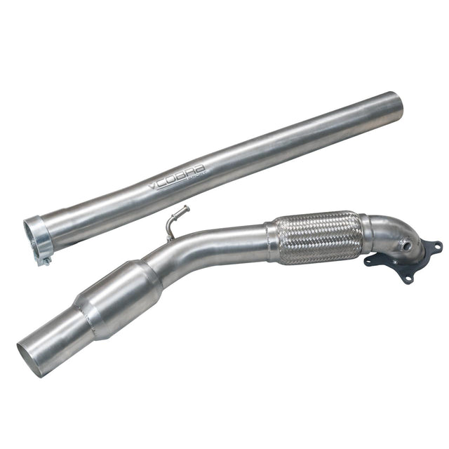 Cobra Sport Audi TTS (Mk2) Quattro Front Downpipe Sports Cat / De-Cat Performance Exhaust