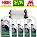 Pack d'entretien à domicile pour Audi R8 V10 Gen 1 - Millers Oil Premium