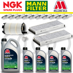 Audi R8 V10 Gen 1 Home Service Pack - Millers Oil Premium