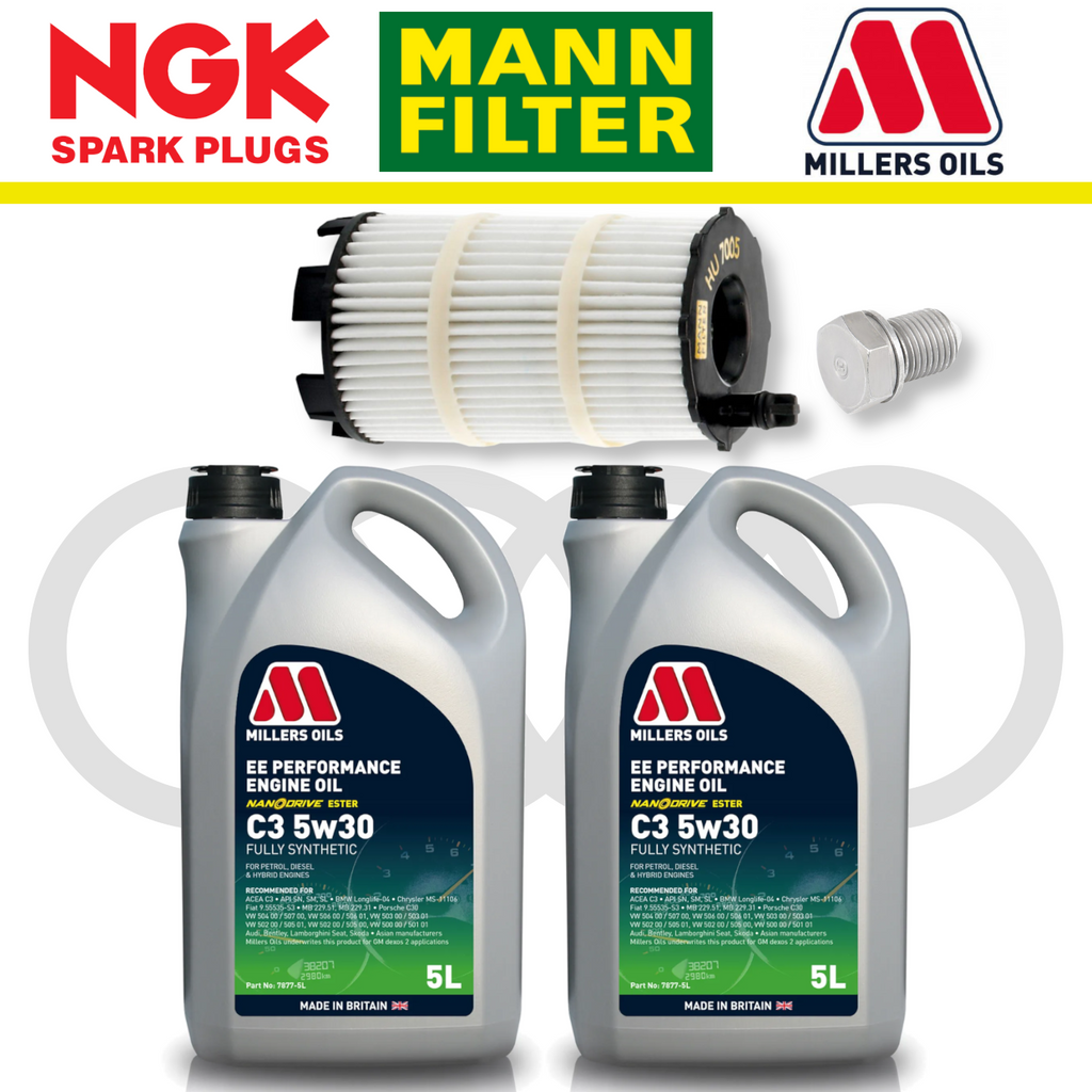 Pack d'entretien à domicile pour Audi R8 V8 Gen 1 - Millers Oil Premium