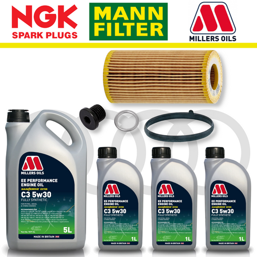 Audi RS3 8V TTRS 8S EA855 EVO DAZA/DNWA Home Service Pack - Millers Oil Premium