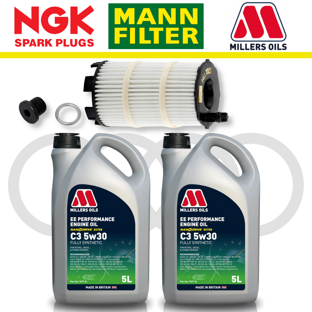 Paquete de servicio a domicilio para Audi RS4 RS5 B8 - Millers Oil Premium