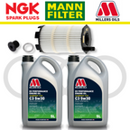 Paquete de servicio a domicilio para Audi RS4 RS5 B8 - Millers Oil Premium