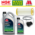 Audi S1 8X EA888 Home Service Pack - Millers Oil Premium