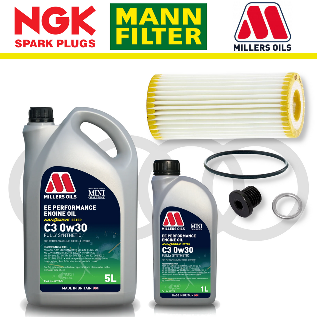 Audi S3 8Y TTS 8S EA888 Gen 4 Home Service Pack - Millers Oil Premium