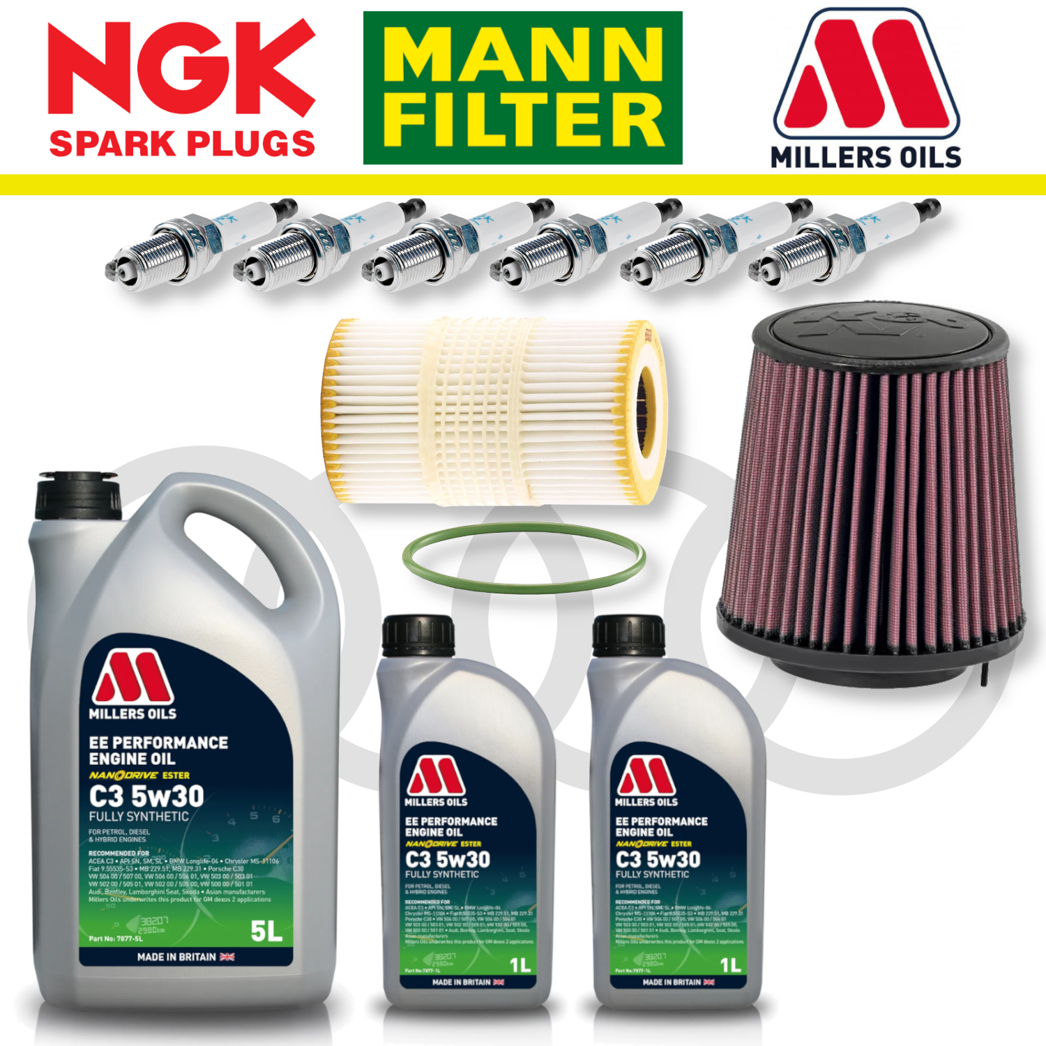 Audi S4 S5 B8 TFSI CREC Home Service Pack - Millers Oil Premium