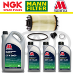 Paquete de servicio a domicilio para Audi S4 S5 B9 TFSI - Millers Oil Premium