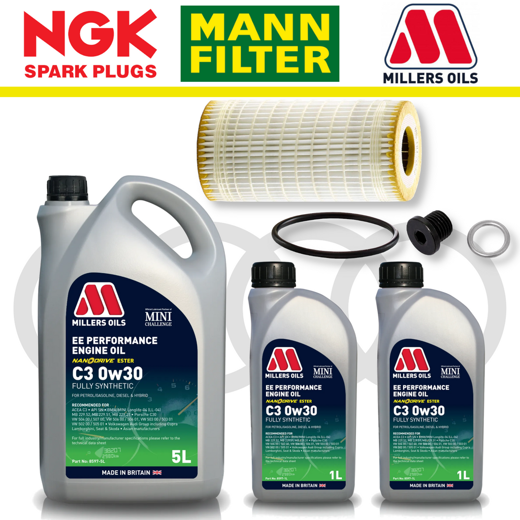 Paquete de servicio a domicilio para Audi S4 S5 B9 TDI - Millers Oil Premium