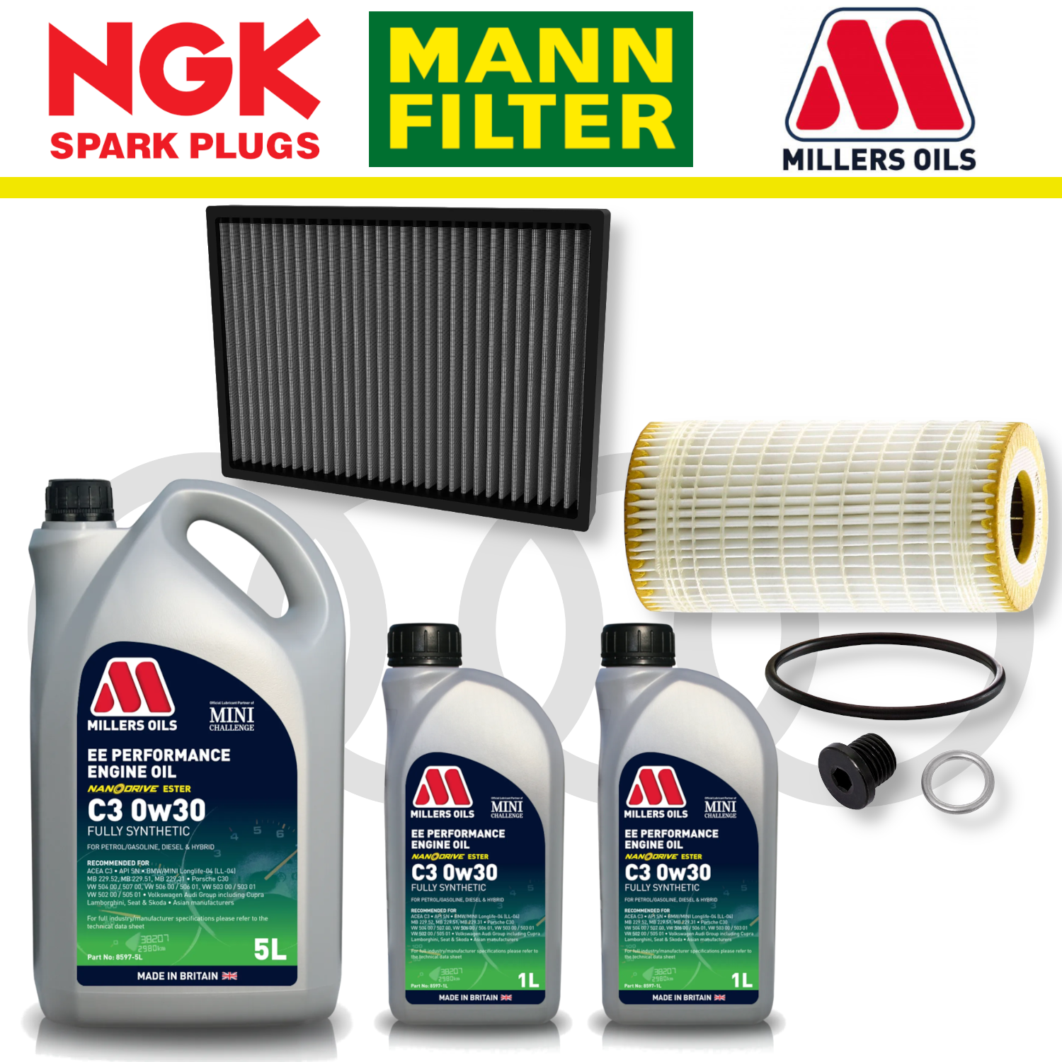 Audi S4 S5 B9 TDI Home Service Pack - Millers Oil Premium