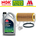 Pack d'entretien à domicile pour Audi TTS 8J EA113 - Millers Oil Premium