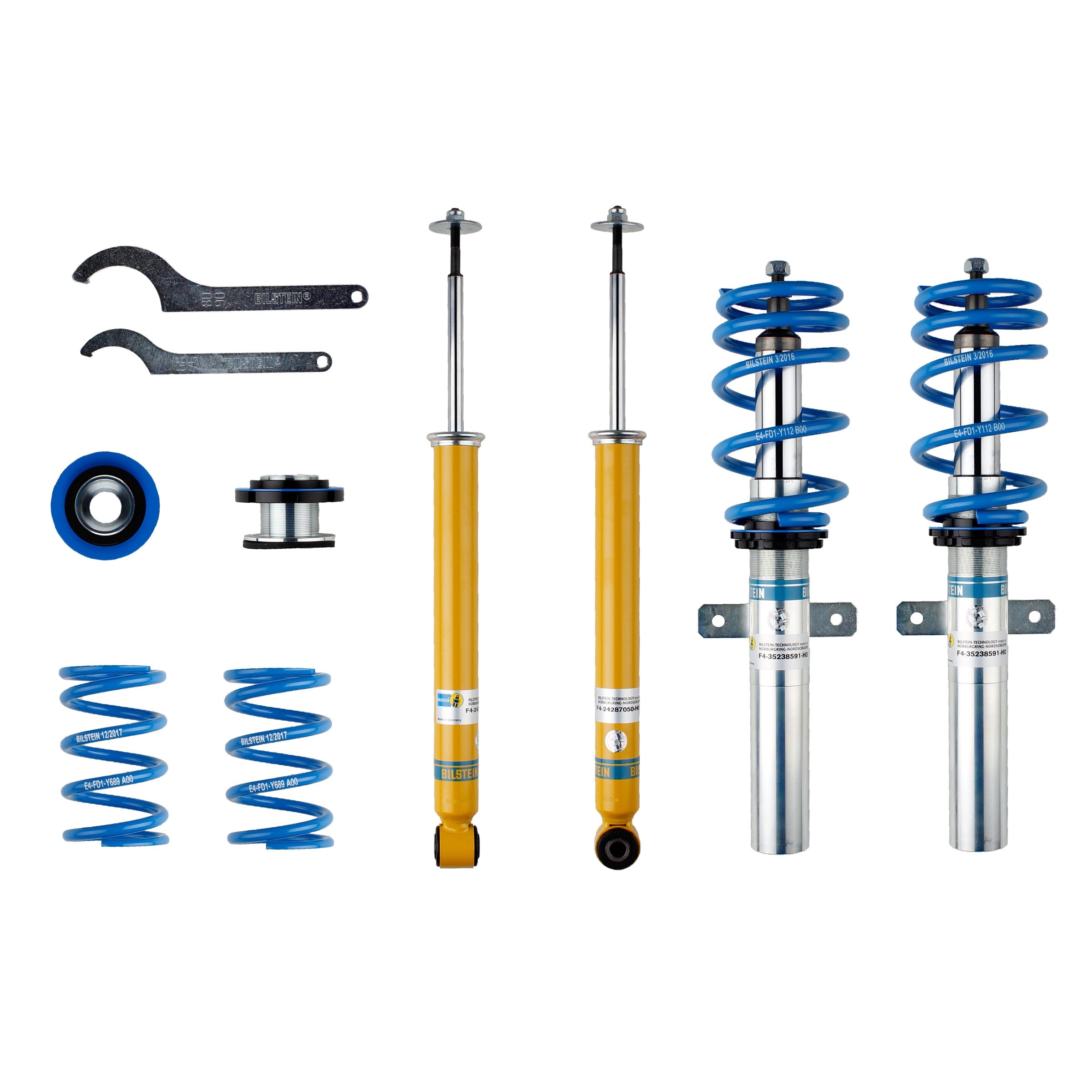 Bilstein B14 Street Performance Coilover Kit - Renault Clio RS Mk4 200/220