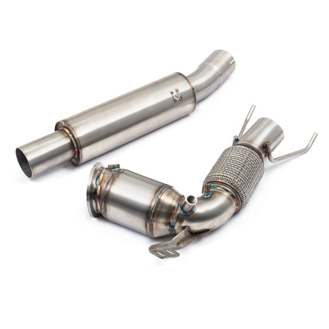 Cobra Sport BMW M135i (F40) Front Downpipe Sports Cat / De-Cat To Cobra Sport Performance Exhaust Package