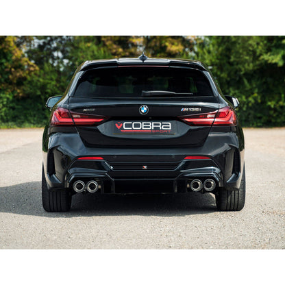 Cobra Sport BMW M135i (F40) Quad Exit GPF/PPF Back M3 Style Performance Exhaust