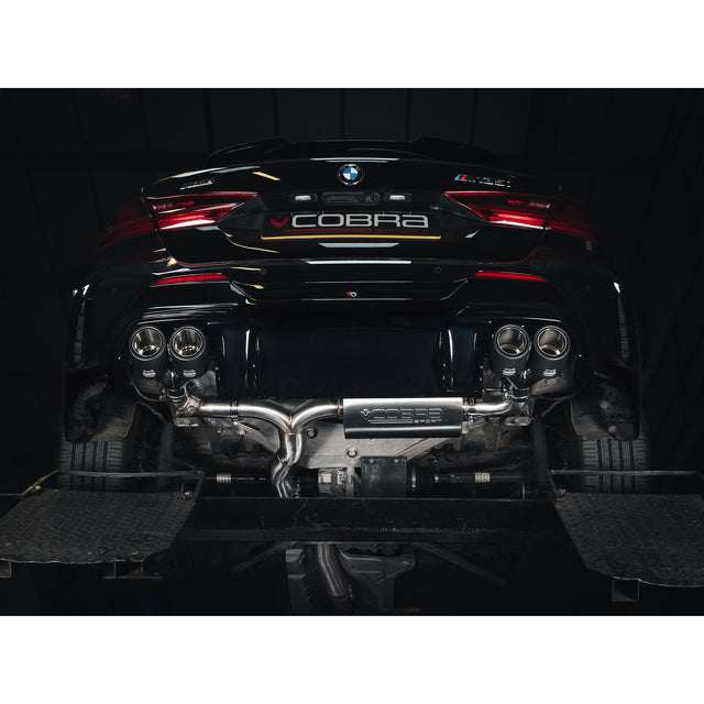 Échappement Cobra Sport à quatre sorties pour BMW M135i (F40) style M3 Turbo Back Performance 