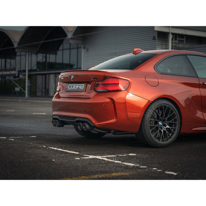 Cobra Sport BMW M2 Competition Venom Race Rear Axle Back (Back Box Delete) Performance Exhaust