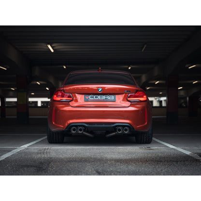 Cobra Sport BMW M2 Competition Venom Race Rear Axle Back (Back Box Delete) Performance Exhaust